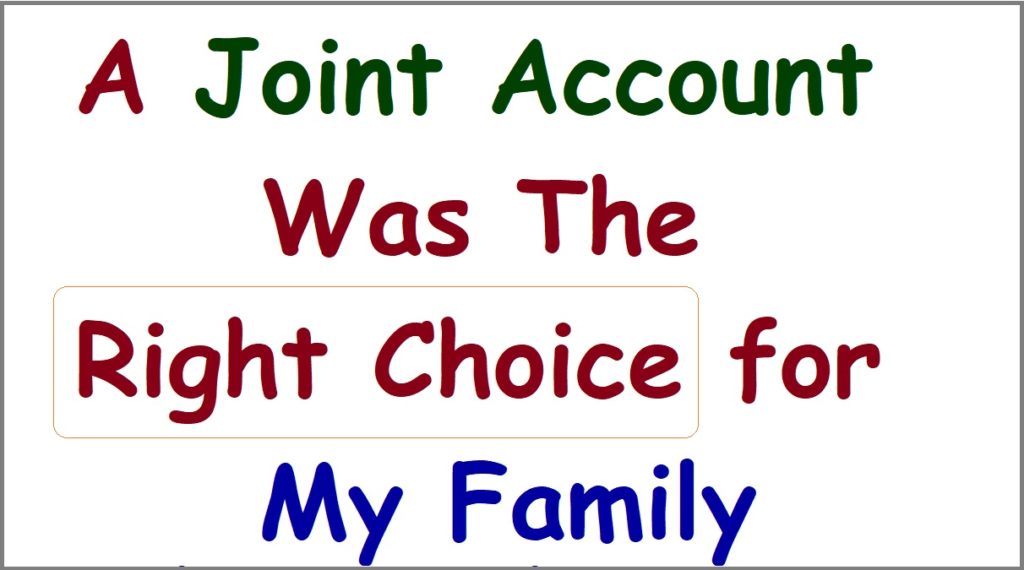Joint Bank Accounts
