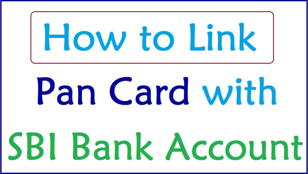 SBI PAN Card Link