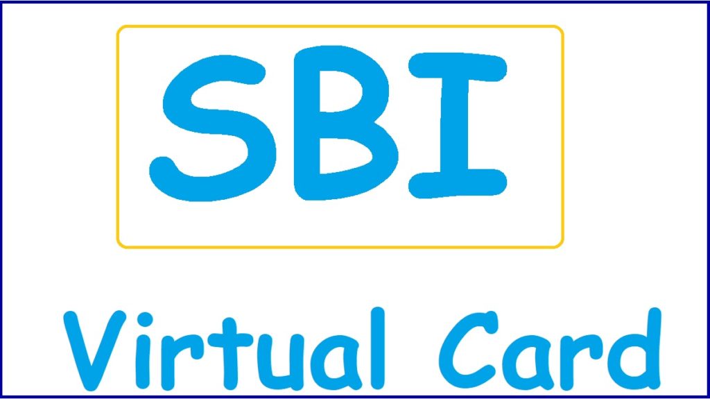 SBI Virtual Card